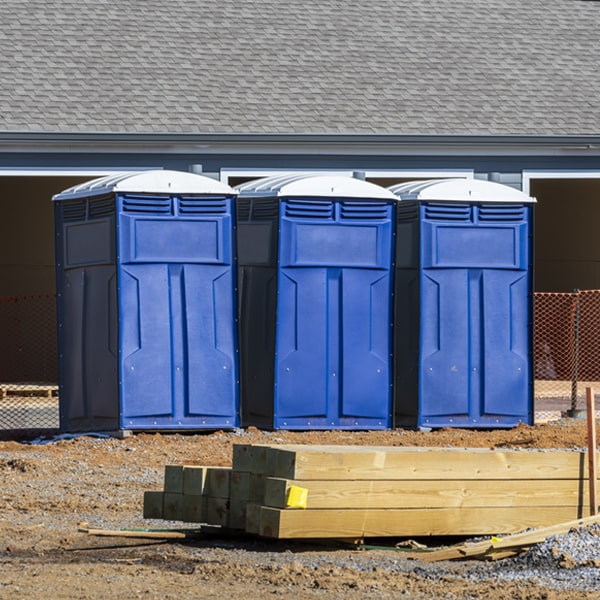 do you offer hand sanitizer dispensers inside the porta potties in Millersburg OH